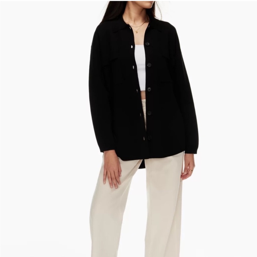 Aritzia Wilfred free Ronnie Knit Sweater Cardigan Size 2xs